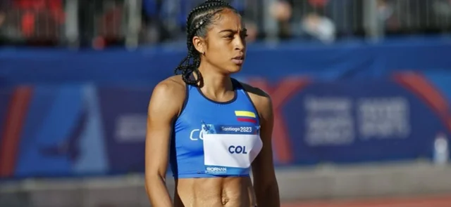 Lina Licona ganó la medalla de oro en la prueba de 400 metros en Ecuador / MinDeporte