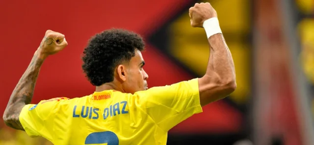 Luis Díaz anotó el primer gol de la victoria de Colombia contra Costa Rica / FCF