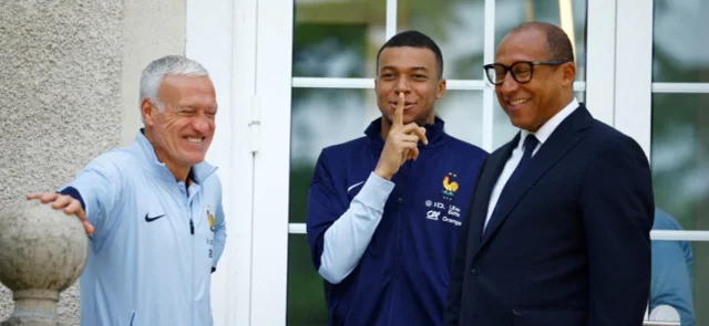 Kylian Mbappé se encuentra concentrado con la selección de Francia para disputar la Eurocopa / AFP