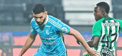 Jhojan Amaya marcó el primer gol de Nacional - X: @ClubSCristal