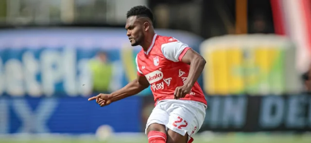 Elvis Perlaza fue uno de los jugadores clave de Santa Fe en cuadrangulares / VizzorImage / Andres Rot