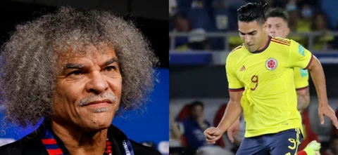 Radamel Falcao y Carlos ‘El Pibe’ Valderrama son dos estandartes en la historia de la selección Colombia / AFP / VizzorImage / Jairo Cassiani