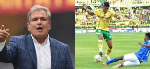 Jorge Luis Pinto renunció a Deportivo Cali tras la llegada de Luis ‘Chino’ Sandoval al club / VizzorImage / Felipe Caicedo/ Javier Garcia Salcedo