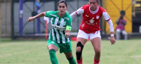 Empate entre Santa Fe y Nacional - VizzorImage / Yulieth Rincón