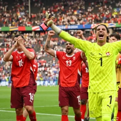 ¡Sorpresa! Suiza derrotó a Italia y lo eliminó de la Eurocopa