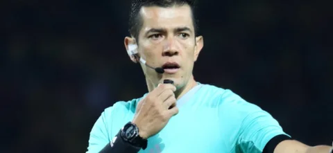 Andrés Rojas - Árbitro de la final Llaneros vs. Orsomarso - VizzorImage