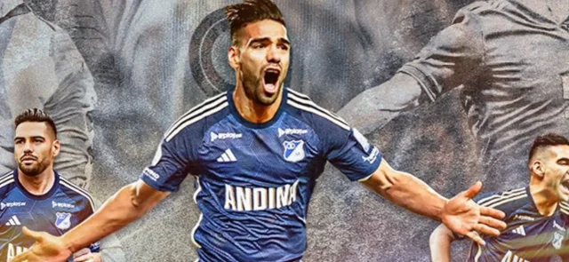 Radamel Falcao fichó por Millonarios - X: @MillosFCoficial