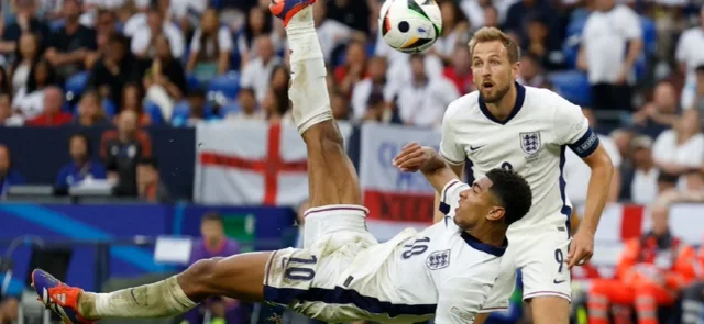 Jude Bellingham anotó su segundo gol en la Eurocopa 2024 / @FabrizioRomano