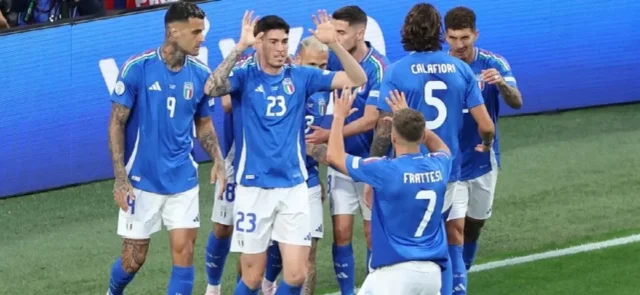 Italia le ganó a Albania en la Eurocopa / AFP