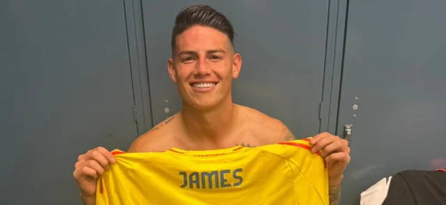 James Rodríguez jugó su partido 100 con selección Colombia - X: @jamesrodriguez