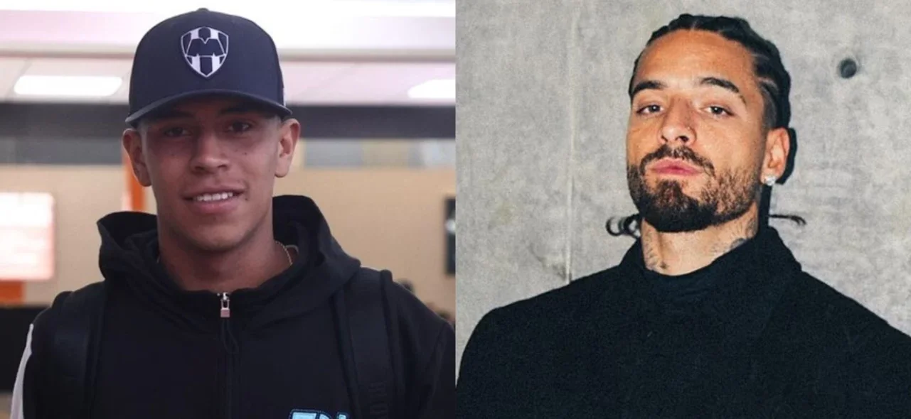 Johan Rojas y Maluma, protagonistas en Monterrey de México - @Rayados/@maluma