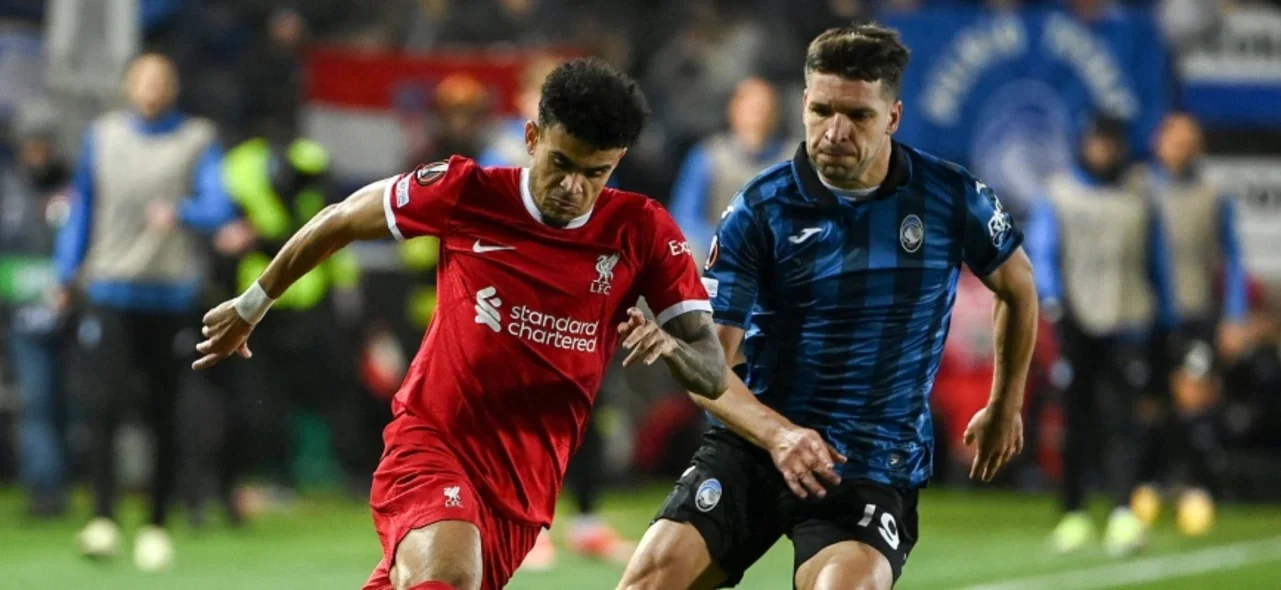 Luis Díaz en Liverpool - AFP