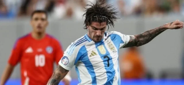 Rodrigo De Paul - Mediocampista de Argentina - AFP