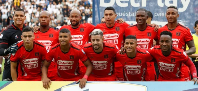 América de Cali en juego ante Once Caldas - VizzorImage