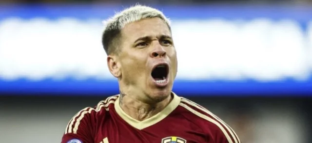 Yeferson Soteldo con Venezuela - AFP