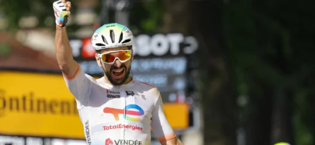 Anthony Turgis se adjudicó la etapa 9 del Tour de Francia / AFP