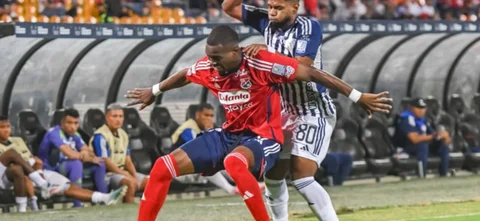 Empate sin goles entre DIM y Junior - VizzorImage / Luis Benavides