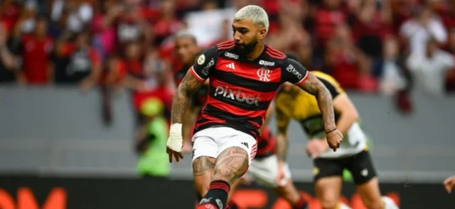 Gabriel Barbosa, jugador de Flamengo / AFP