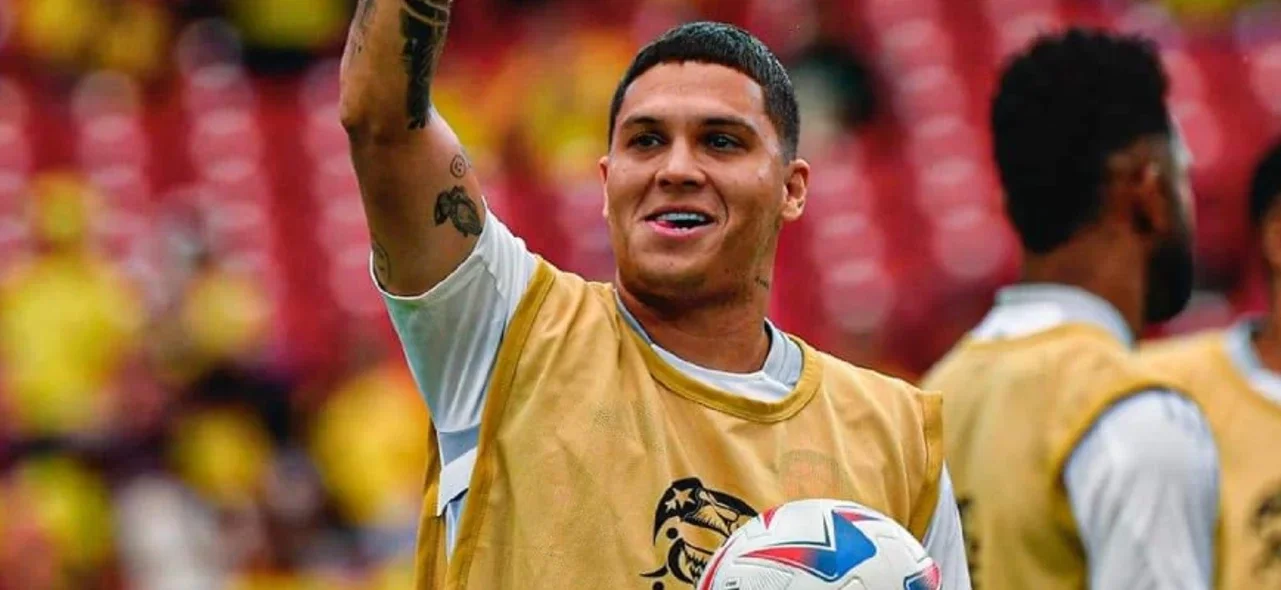 Juan Fernando Quintero - foto tomada de @NOTICIASDEVERDE