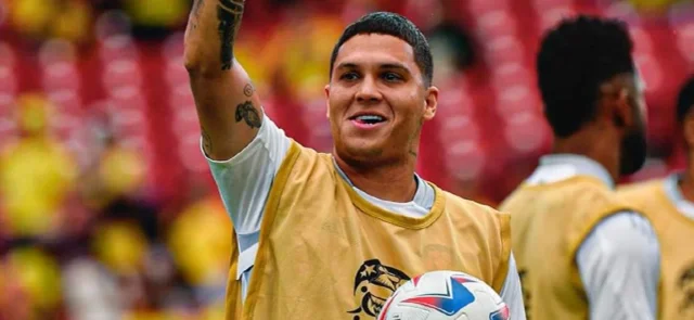 Juan Fernando Quintero - foto tomada de @NOTICIASDEVERDE