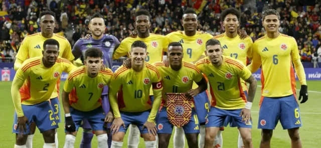 Jugadores de la selección Colombia / AFP