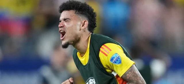 Luis Díaz jugará la final de la Copa América / AFP