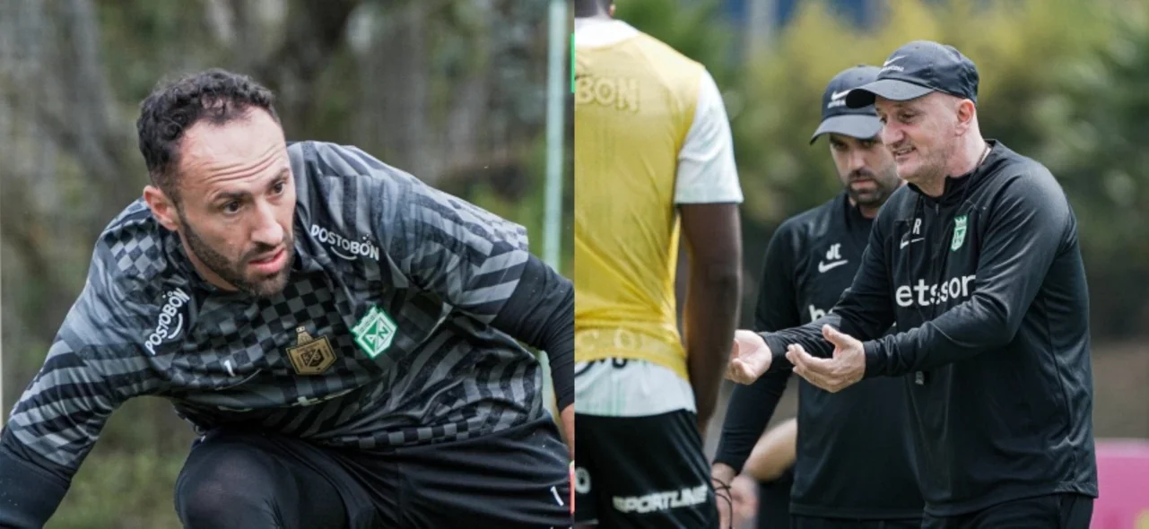 David Ospina y Pablo Reppeto / X Atlético Nacional