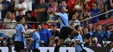 Uruguay finalizó con un puntaje perfecto en la fase de grupos de la Copa América / AFP