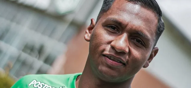 Alfredo Morelos - Nuevo delantero de Nacional - X: @nacionaloficial