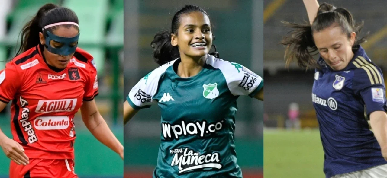 América Femenino, Cali y Millonarios - VizzorImage