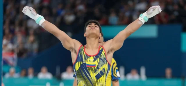 Ángel Barajas, gimnasta colombiano - Comité Olímpico Colombiano