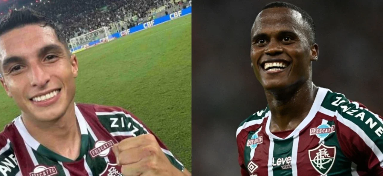 Kevin Serna y Jhon Arias / AFP