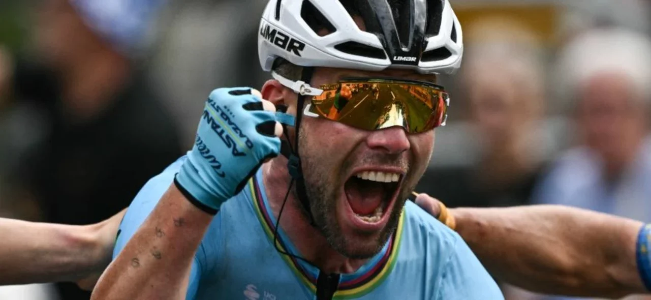Mark Cavendish batió el récord de etapas en el Tour de Francia / AFP