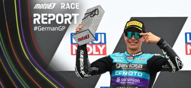 David Alonso volvió a mostrar su jerarquía / Foto: @MotoGP