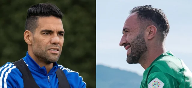 Falcao vs. Ospina en Millonarios vs. Nacional - @MillosFCoficial/@nacionaloficial