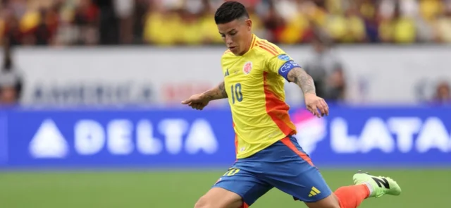 James Rodríguez vuelve a ser MVP de un partido de la Copa América / AFP