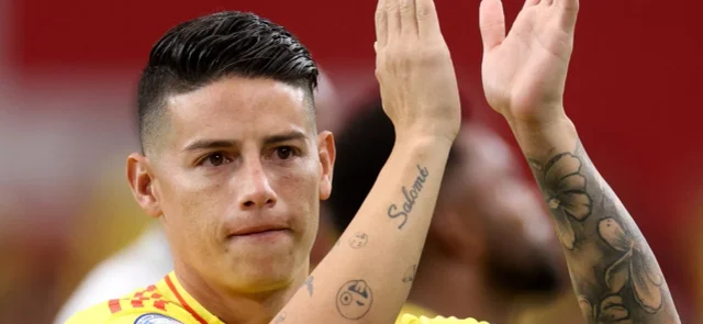 James Rodríguez - Capitán de la selección Colombia - AFP