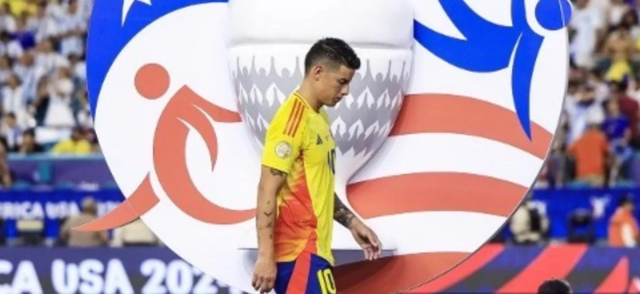 James Rodríguez - Capitán de la selección Colombia - AFP