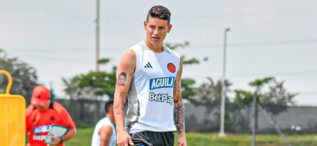 James Rodríguez con selección Colombia - Instagram: @jamesrodriguez10