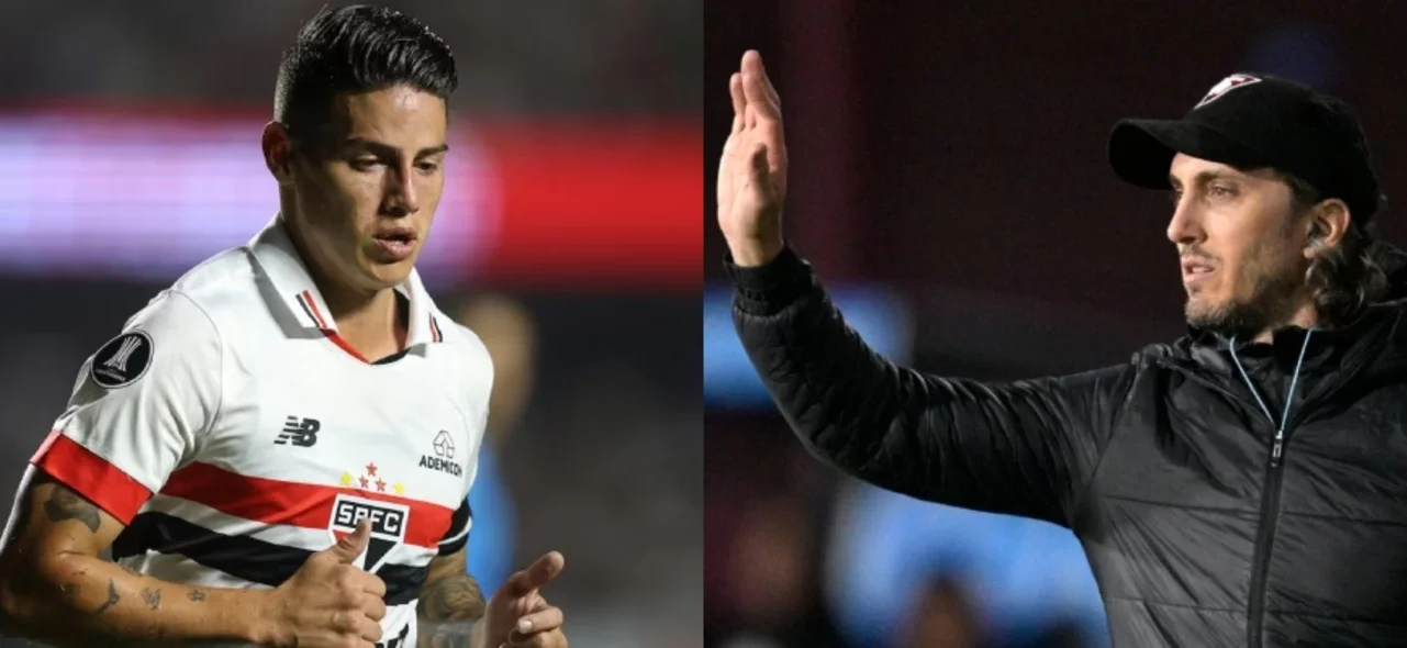 James y Luis Zubeldía / AFP