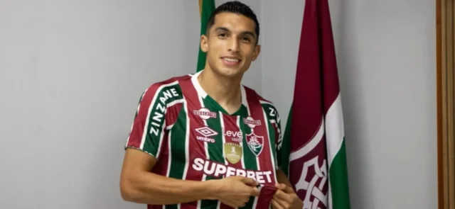Kevin Serna en Fluminense / AFP