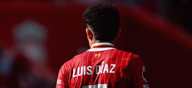 Luis Díaz - Delantero colombiano de Liverpool - X: @LFC