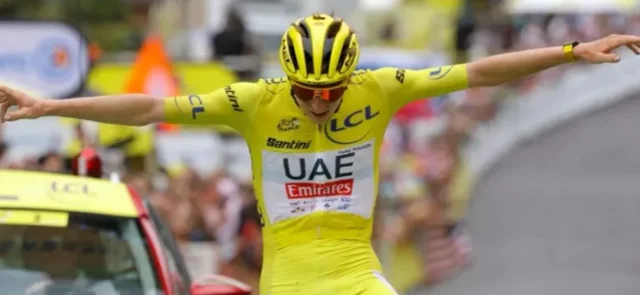 Pogacar ganó la etapa 20 del Tour de Francia / AFP