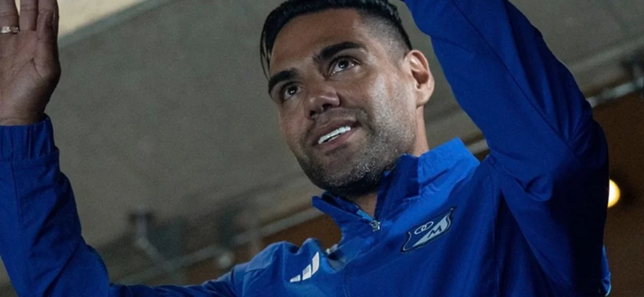 Falcao no pudo contener su emoción en presentación en Millonarios