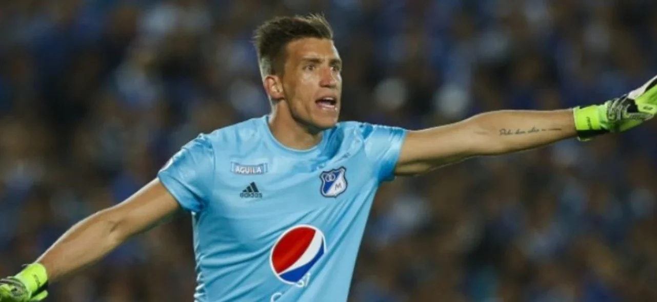 Nicolás Vikonis en su paso por Millonarios / VizzoImage Nicolás Vikonis en su paso por Millonarios / VizzoImage