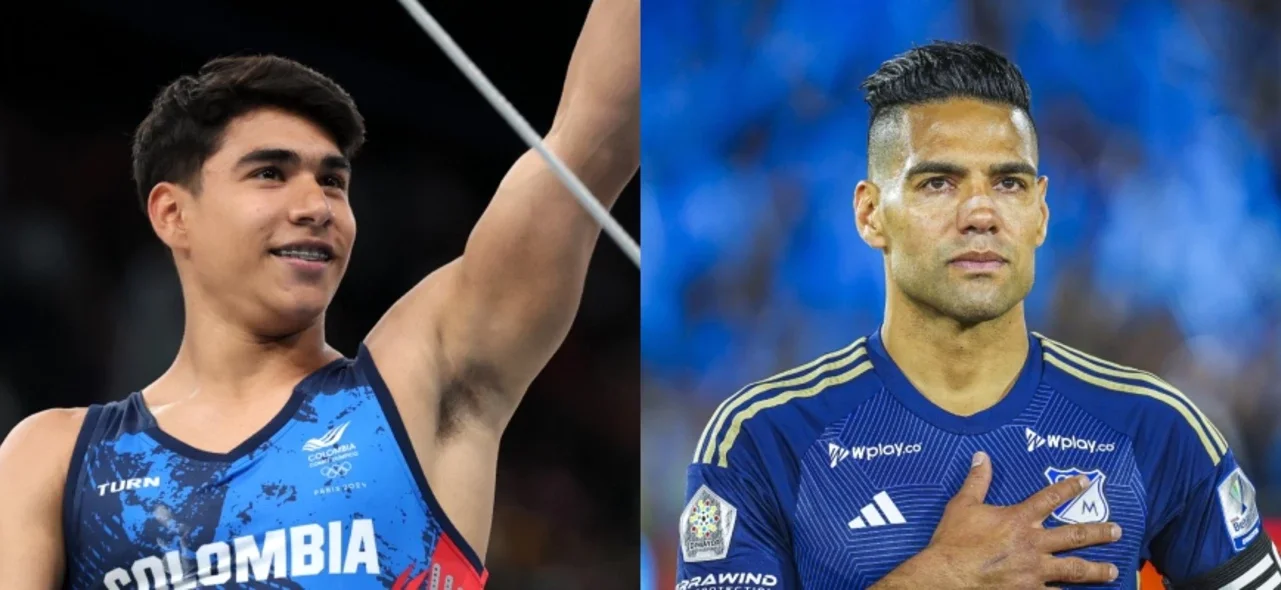 Falcao García le envío un emotivo mensaje a Ángel Barajas / AFP