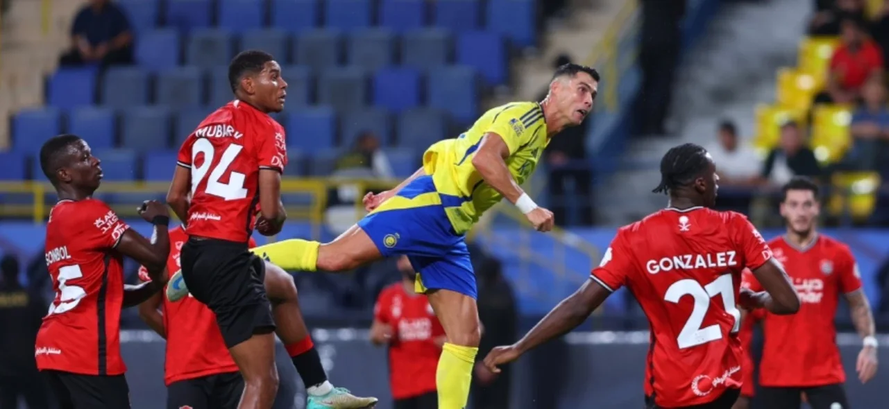 Cristiano Ronaldo esta a punto de superar los 900 goles / @AlNassrFC_EN