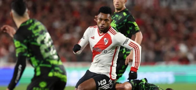 Miguel Ángel Borja se lesionó / AFP