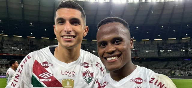 Jhon Arias y Kevin Serna en Fluminense