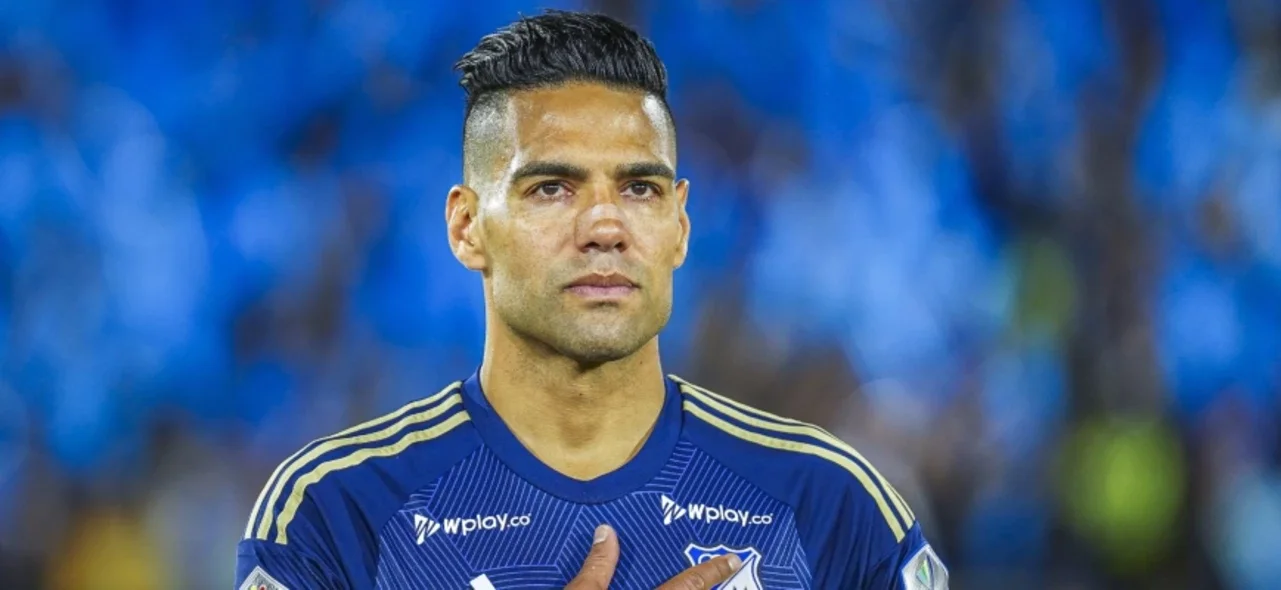 Radamel Falcao, jugador de Millonarios - VizzorImage / Andrés Rot